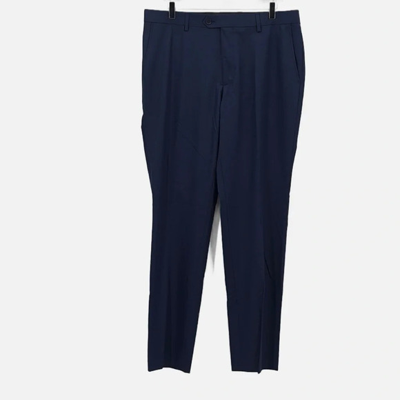 The Savile Row Strand Suit Pants in Blue - NWOT - Size 36 Waist (Pants Only) - Picture 1 of 4